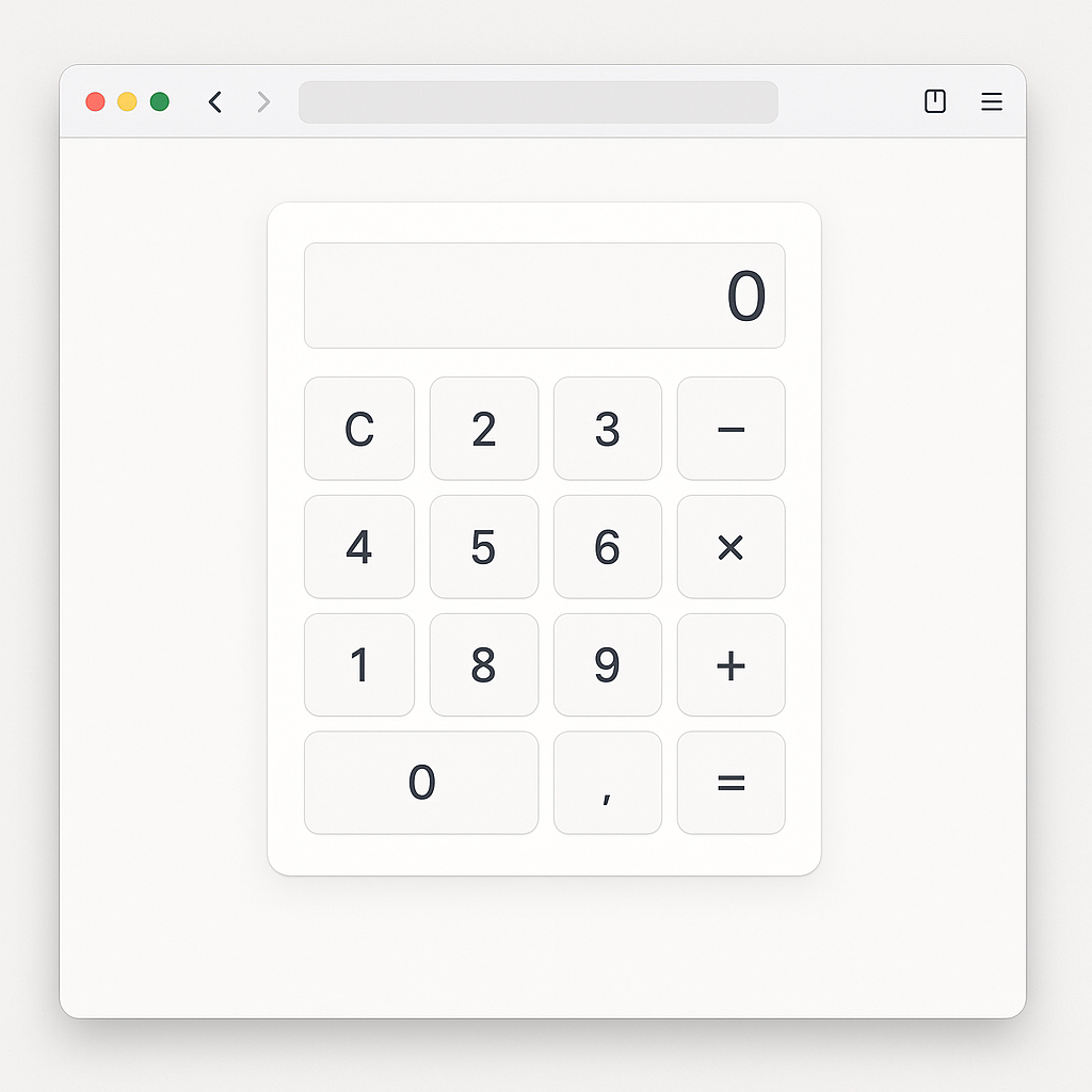 Calculator Screenshot